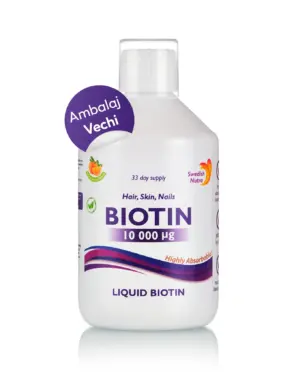 Biotină Lichidă 10.000 mcg - 500ml - Ambalaj Vechi