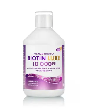 Biotină Lichidă 10.000 mcg - Sticlă cu 500ml
