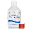 Colagen Marin Lichid Hidrolizat cu 10.000 mg + Acid Hialuronic 50 mg + Biotină 5000 mcg + Siliciu + Vitamina C, B5, B6, B12 – Sticlă cu 500 ml