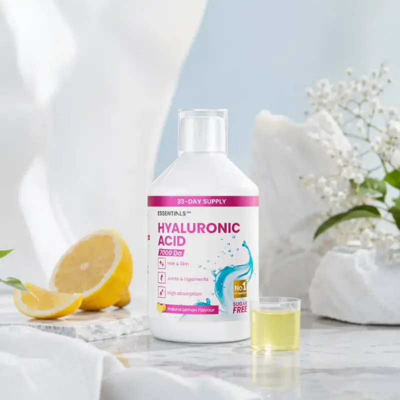 Acid Hialuronic Lichid cu 100 Mg - Sticlă cu 500 ml Acid Hialuronic Lichid cu 100 Mg - Sticlă cu 500 ml