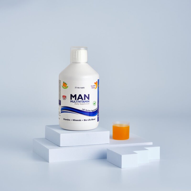 COMPLEX LICHID DE MULTIVITAMINE PENTRU BĂRBAȚI CU 147 INGREDIENTE ACTIVE COMPLEX LICHID DE MULTIVITAMINE PENTRU BĂRBAȚI CU 147 INGREDIENTE ACTIVE