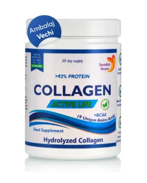 Colagen Hidrolizat Pulbere Tip 1, 2 și 3 Active Life Ambalaj Vechi
