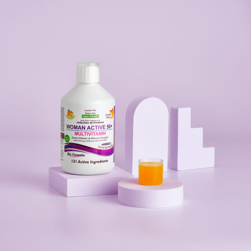 Complex Multivitamine Lichide Woman 50+ cu 131 Ingrediente Active