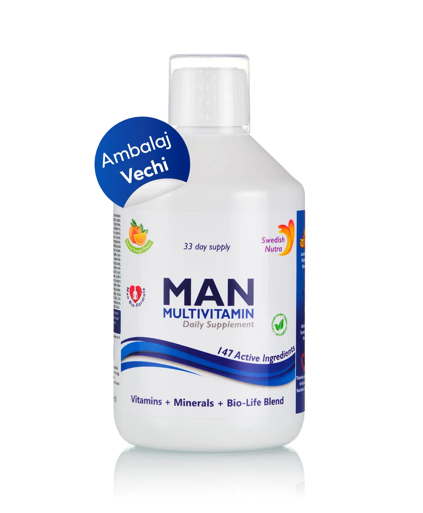 Multivitamine Lichide pt Barbati cu 147 Ingrediente - Ambalaj Vechi