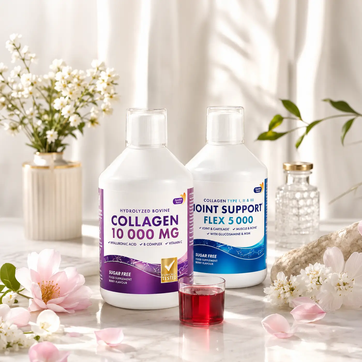 Pachet Beauty Dureri Articulatii - Colagen Lichid 10.000mg + Colagen Lichid Joint Support Pachet Beauty Dureri Articulatii - Colagen Lichid 10.000mg + Colagen Lichid Joint Support