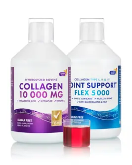 Pachet Beauty Dureri Articulatii - Colagen Lichid Tip 1 si 3 cu 10.000mg Colagen Lichid Joint Support