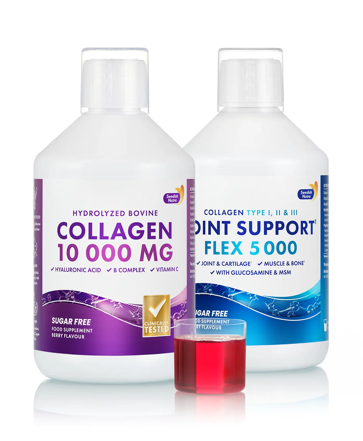 Pachet Beauty Dureri Articulatii - Colagen Lichid Tip 1 si 3 cu 10.000mg Colagen Lichid Joint Support