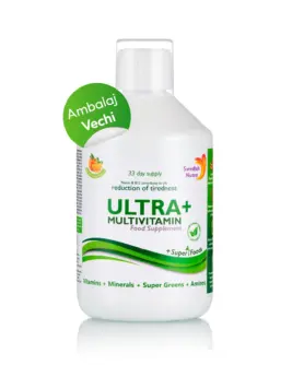 Ultra+ Detox Multivitamine Lichide cu 63 Ingrediente - Ambalaj Vechi