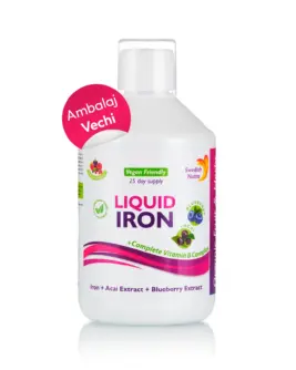 Fier Lichid – Complex cu 15 Ingrediente Active - Ambalaj Vechi