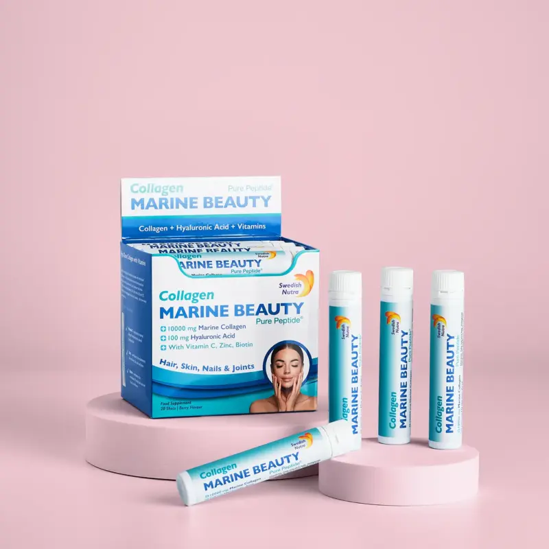 MARINE BEAUTY – Colagen lichid hidrolizat 2 MARINE BEAUTY - 20 Fiole