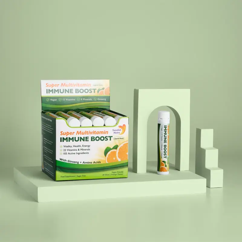 IMMUNE BOOST – Complex cu 103 ingrediente IMMUNE BOOST – Complex cu 103 ingrediente active - 30 Fiole