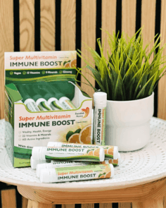 Immune Boost - Fiole cu 103 Ingrediente Active pentru Imunitate si Energie - Swedish Nutra