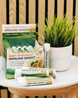 Immune Boost - Fiole cu 103 Ingrediente Active pentru Imunitate si Energie - Swedish Nutra
