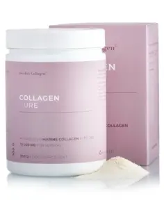 Colagen Pure (din Pește) – Hidrolizat de Tip 1 și 3 cu 10.000 mg per Doză Zilnică – Sub formă de Pulbere cu 300 g