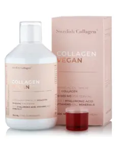 Colagen Vegan Lichid cu 10.000 mg + Acid Hialuronic + Biotină + MSM + Zinc + Siliciu + Seleniu + Vitamine – 500 ml