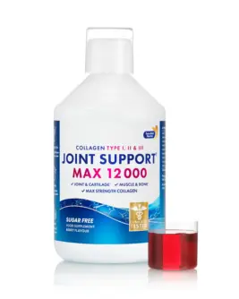 Joint Support Max - Colagen Hidrolizat PurePeptide Tip 1, 2 si 3 cu 12.000 mg + Acid Hialuronic + Glucozamina + Condroitina + MSM + Turmeric + Seleniu - 500ml