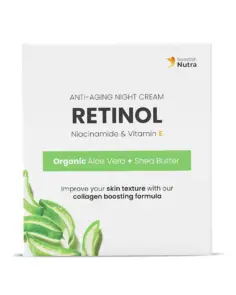 Crema de Noapte cu Retinol, Niacinamide, Colagen Vegan, Vitamina E, Unt de Shea, Aloe Vera, Ulei de Buriti, Ulei de Amarant, 50ml – Swedish Skincare