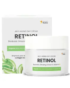 Crema de Zi cu Retinol, Acid Hialuronic, Colagen Vegan, Vitamina E, Bisabolol, Unt de Shea, Ulei de Jojoba, Ginseng, Aloe Vera, 50ml – Swedish Skincare