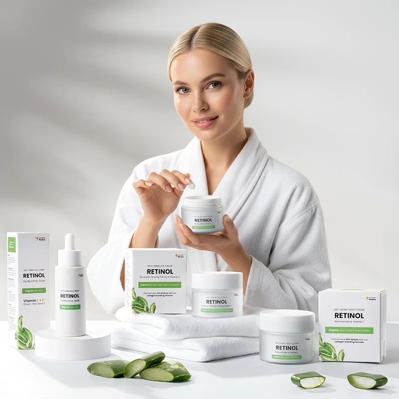 Pachetul Retinol Boost 3 in 1 - Ser + Crema de Zi si de Noapte Pachetul Retinol Boost 3 in 1 - Ser + Crema de Zi si de Noapte