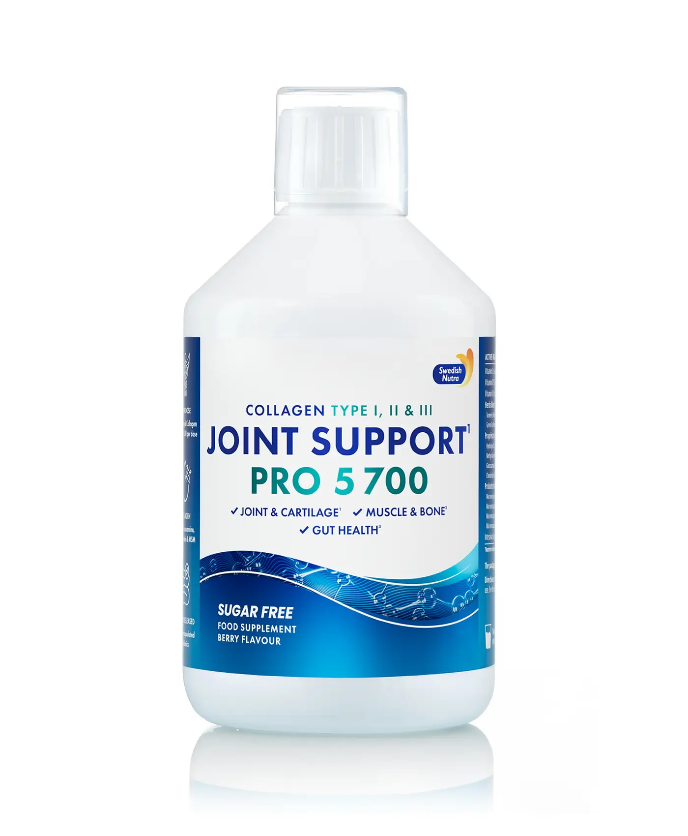 Colagen Joint Biotics - Lichid, Hidrolizat de Tip 1, 2 si 3 cu 5700 mg - 500 ml