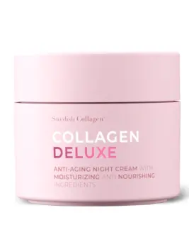 Crema de noapte cu Retinol Gama Colagen Deluxe imbunatatita cu Aloe Vera, Unt de Shea, Vitamina E si Niacinamide - 50 ml