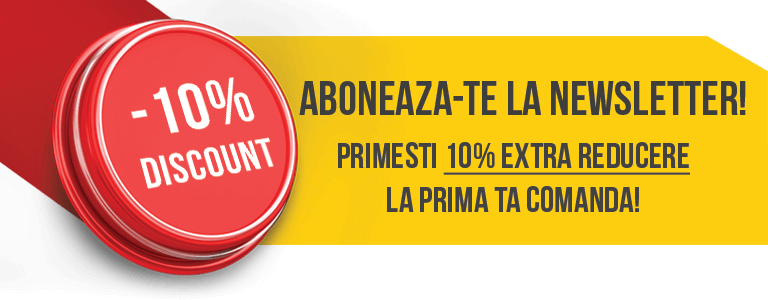 Primesti 10% extra reducere la prima ta comanda!