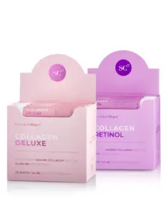 Pachet Extreme Radiance Duo cu Colagen Retinol 20 Fiole + Colagen Deluxe 20 Fiole