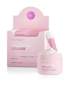 Pachet Radiance Duo cu Colagen Dexlue 20 Fiole si Crema de Zi cu Retinol din gama Deluxe