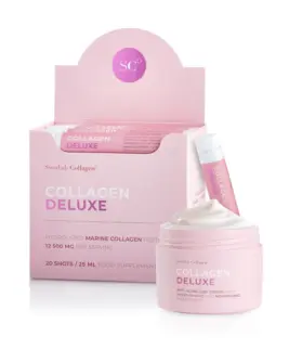 Pachet Radiance Duo cu Colagen Dexlue 20 Fiole si Crema de Zi cu Retinol din gama Deluxe