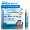 MARINE BEAUTY – 30 shots – Colagen lichid hidrolizat marin de tip 1 și 3 pentru păr, piele, unghii și articulații + Acid Hialuronic + Siliciu +Biotină + Seleniu + Zinc + Vitamine