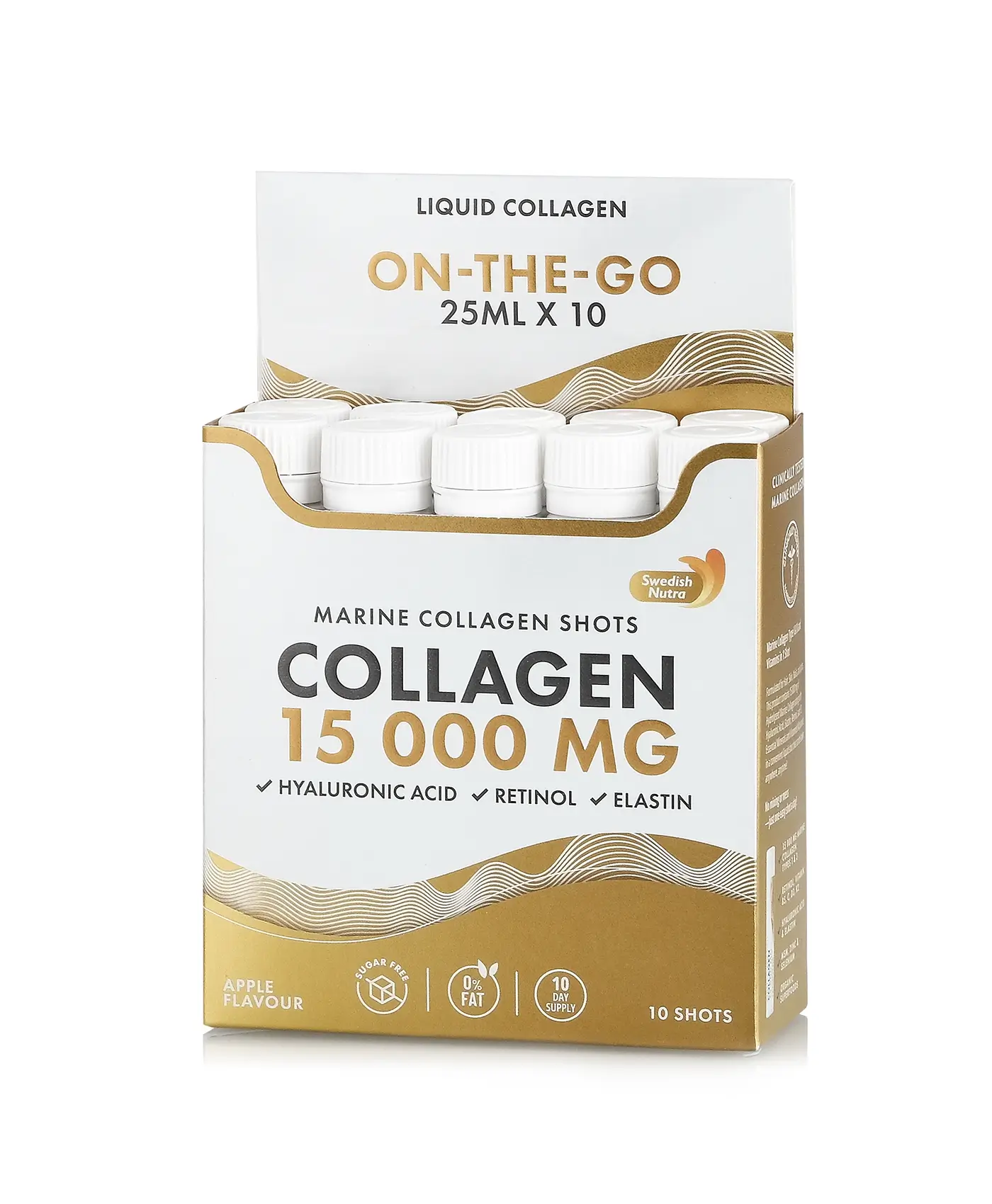 Colagen 15.000-mg – Colagen Marin Hidrolizat 10 Shots