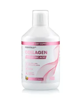 Colagen Hidrolizat Lichid 2500 mg cu Retinol + Acid Hialuronic 20 mg + Zinc 10 mg + Coenzima Q10 + Vitaminele C, B5, B7, E – Sticla