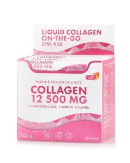 Colagen Marin Hidrolizat Lichid cu 12.500 mg - Cutie cu 20 Fiole