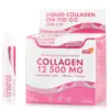 Colagen Marin Hidrolizat Lichid cu 12.500 mg + Acid Hialuronic 50 mg + Retinol 800 mcg + Elastina 10 mg + MSM 200 mg + Zinc 10 mg + Vitaminele C, B5, D3, K2 pentru o piele tanara, par stralucitor, unghii rezistente si articulatii sanatoase – Cutie cu 20 fiole buvabile