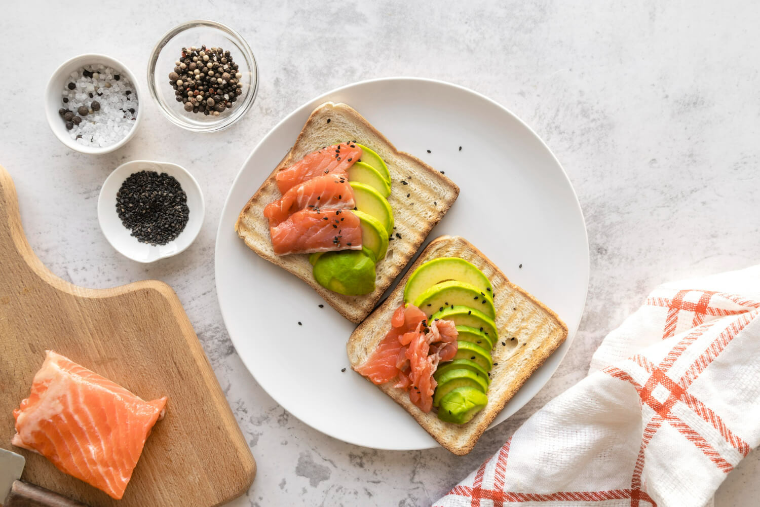 bruschete cu somon bruschete cu somon