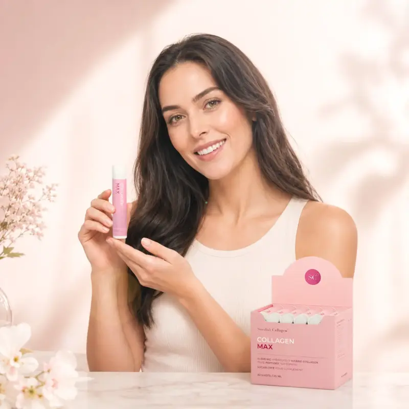 Collagen Max - 30 Fiole - Colagen Marin Hidrolizat Lichid 15.000 Collagen Max - 30 Fiole - Colagen Marin Hidrolizat Lichid 15.000