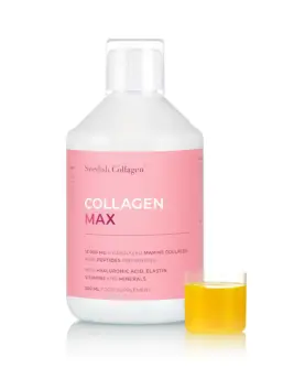 Collagen Max - Colagen Marin Hidrolizat Lichid 15.000 mg Tip 1 și 3 - Sticla 500 ml