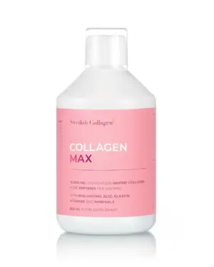 Collagen Max - Colagen Marin Hidrolizat Lichid 15.000 mg Tip 1 și 3 - Sticla 500 ml Swedish Collagen