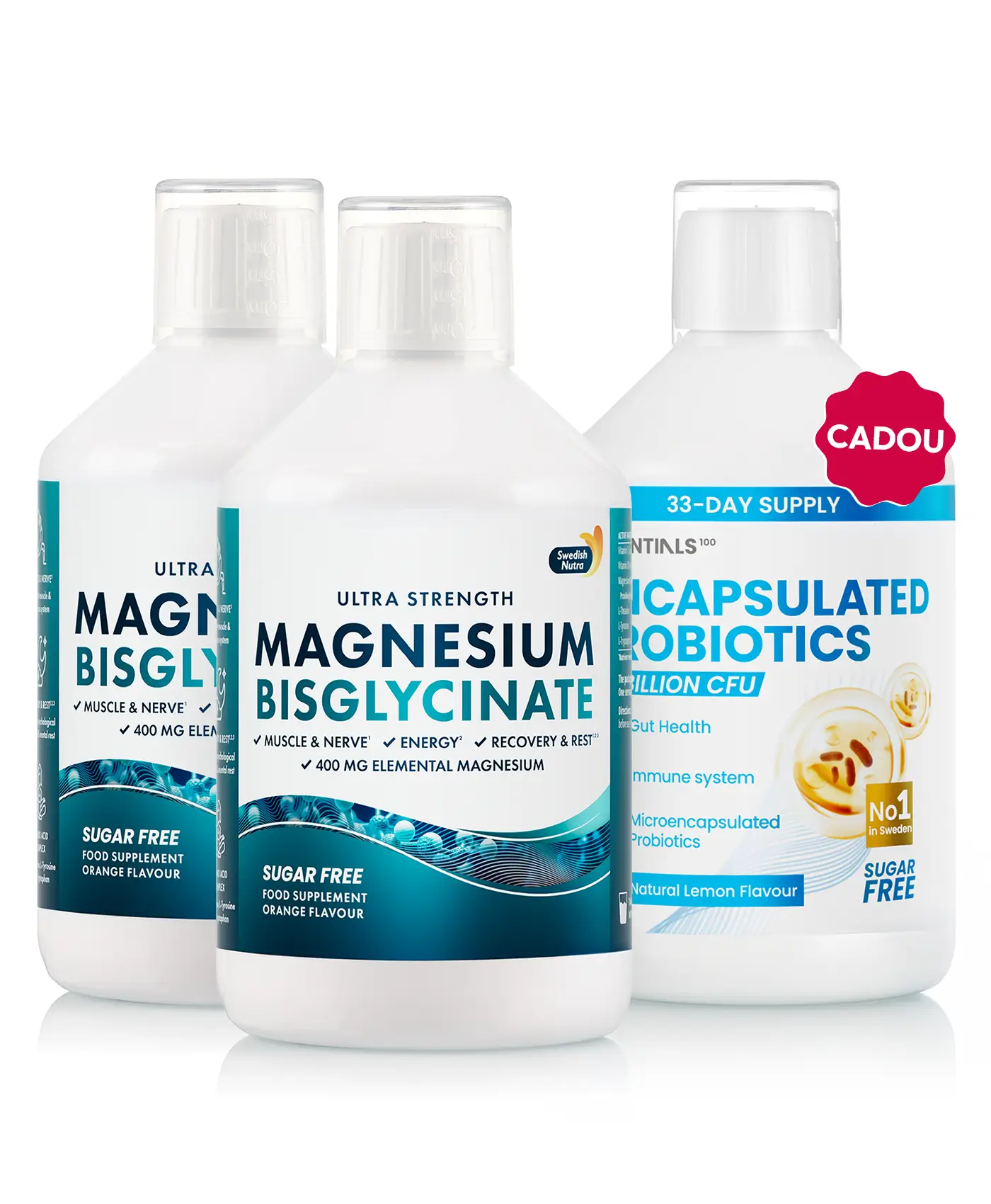Pachet Echilibru de Iarnă – 2 sticle × Magneziu 4000 + Cadou Probiotic Lichid