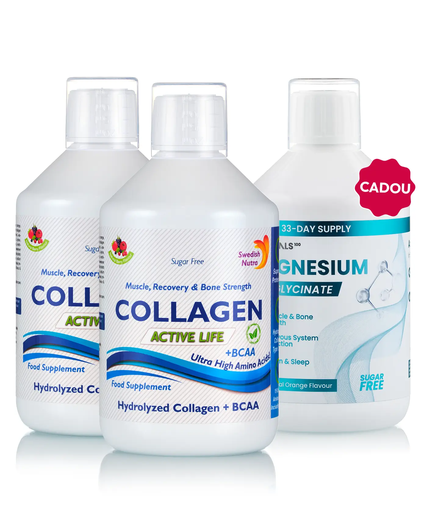 Pachet Sport & Recuperare - 2 sticle × Colagen Active Life